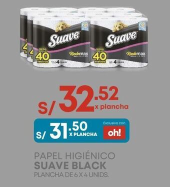Makro Papel higiénico suave black oferta