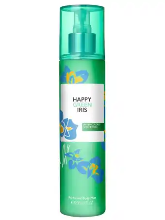 Tottus Benetton body mist happy green 236 ml para mujer oferta