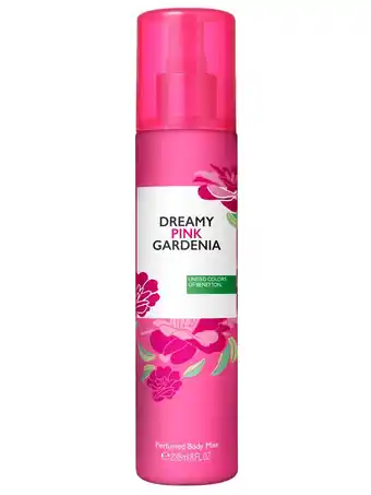 Tottus Benetton body mist dreaming pink 236 ml para mujer oferta