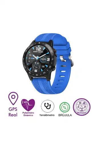 Smartwatch multisport gps blue