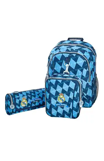 Tiendas EFE Scool real madrid set mochila trio oferta