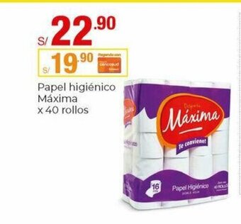 Metro Papel Higienico Maxima x 40 rollos oferta