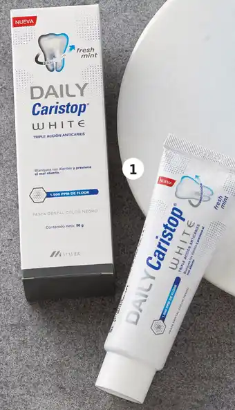 Plaza Vea Crema Dental Daily Caristop Unid x 80gr oferta
