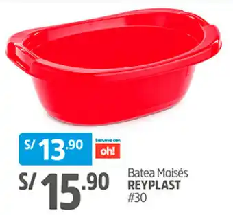 Plaza Vea Batea Moisés Reyplast #30 oferta