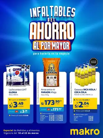 Makro Leche gloria oferta