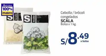 Makro Cebolla / brócoli congelados scala bolsa x 1 kg. oferta
