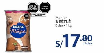 Makro Manjar nestlé bolsa x 1 kg. oferta
