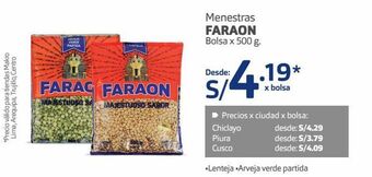 Makro Menestras faraon bolsa x 500 g. oferta