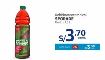 Makro Rehidratante tropical sporade unid. x 1.5 l oferta
