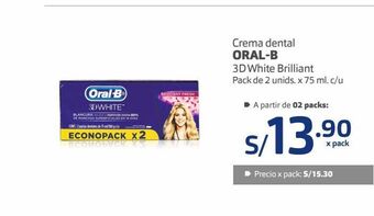 Makro Crema dental oral b oferta