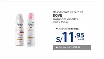 Makro Desodorante en aerosol dove oferta