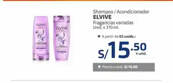 Makro Shampoo / acondicionador elvive oferta
