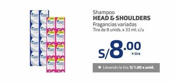 Makro Shampoo head & shoulders oferta