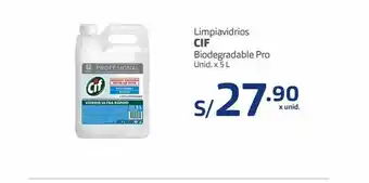 Makro Limpiavidrios cif biodegradable pro oferta