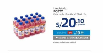 Makro Limpiatodo poett oferta