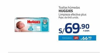 Makro Toallas húmedas huggies oferta