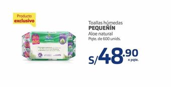 Makro Toallas húmedas pequeñín oferta