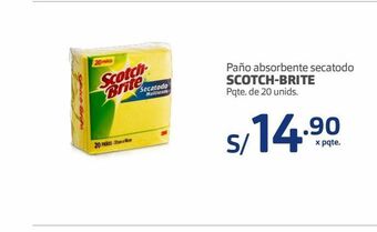 Makro Paño absorbente secatodo scotch-brite oferta