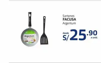 Makro Sartenes facusa argentum oferta