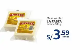 Makro Masa wantan la pasta bolsa x 500 g. oferta