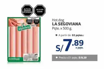 Makro Hot dog la segoviana pqte. x 500 g. oferta