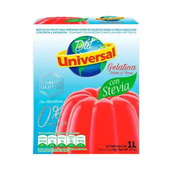 Tottus Gelatina dieta son stevia sabor a fresa oferta