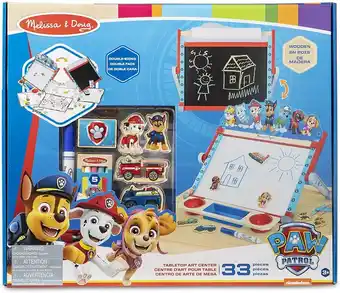 Tottus Pizarra doble para mesa paw patrol oferta