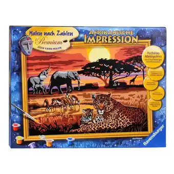 Tottus Lienzo pinta por numeros deluxe africa w oferta