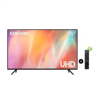 Tottus Tv 55" smart tv uhd 4k un55au7090gxpe oferta