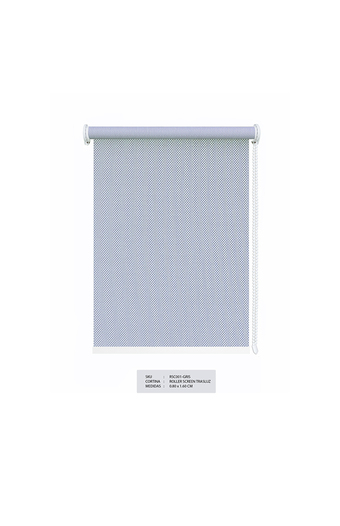 Tiendas EFE Cortina rollers screen trasluz gris oferta