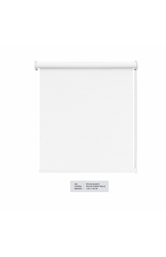 Tiendas EFE Cortina rollers screen trasluz blanco oferta