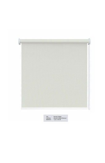 Tiendas EFE Cortina rollers screen trasluz crema oferta