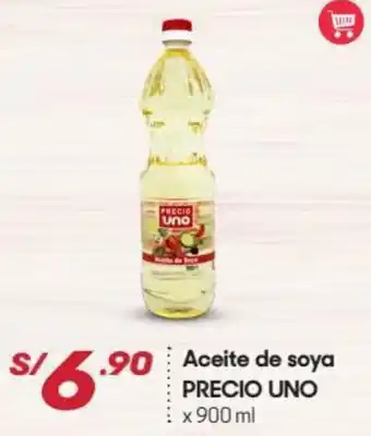 Hiperbodega Precio Uno Aceite de Soya Precio Uno 900ml oferta