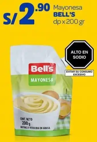 Mass Mayonesa Bell's 200gr oferta