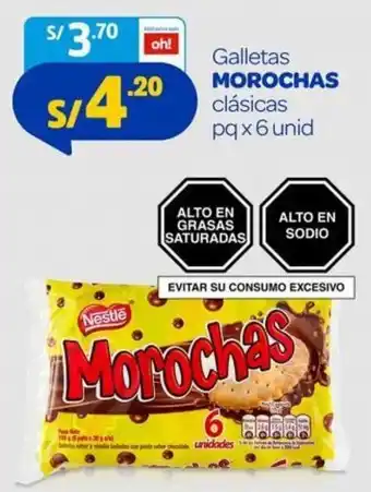 Mass Galletas Morochas 6unid oferta