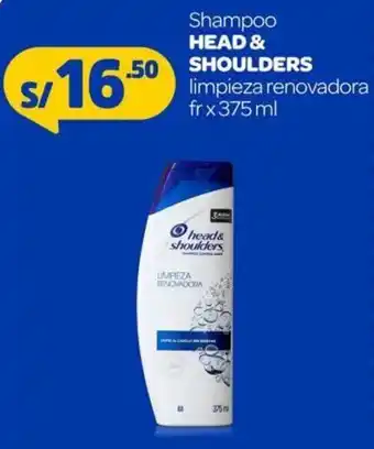 Mass Shampoo Head & Shoulders 375ml oferta