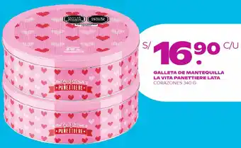 Tambo Galleta de Mantequilla la Vita Panettiere Lata 340g oferta