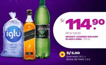 Tambo Whisky Johnnie Walker Black Label 750ml oferta