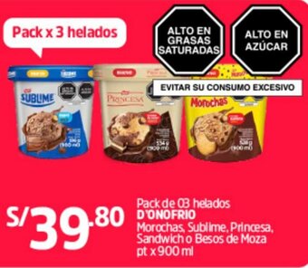 Plaza Vea D'Onofrio 900ml oferta