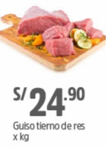 Plaza Vea Guiso Tierno de Res oferta