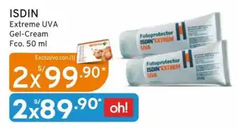 Mifarma Isdin Extreme Uva Gel-Cream 2x50ml oferta