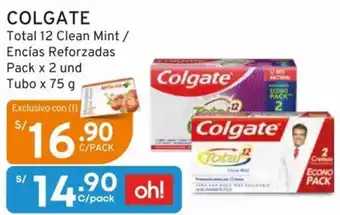 Mifarma Colgate Total 12 Clean Mint oferta