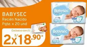 Mifarma Babysec 2x20 Unid oferta
