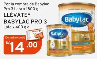 Mifarma Babylac Pro 3 1800g/ Babylac Pro 3 400g oferta