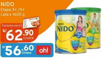 Mifarma Nido Etapa 3+/5+ Lata 1600g oferta