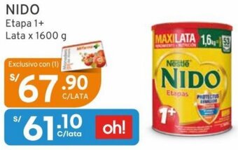 Mifarma Nido Etapa 1+ Lata x 1600g oferta