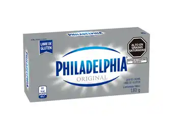 Tottus Queso crema philadelphia brick 180g oferta