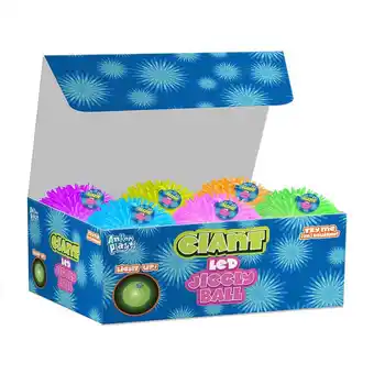 Tottus Pelota squish con luz led 21 cms oferta