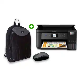 Tottus Impresora l4260 duplex + mochila + mouse oferta