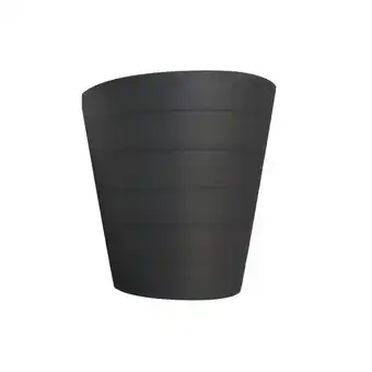 Tottus Basurero de plastico diseno 6.8lt negro oferta